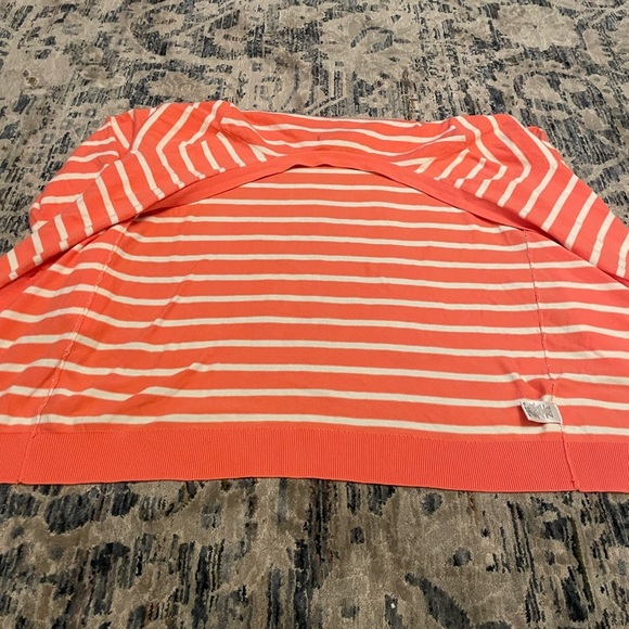 New• Liz Claiborne Striped Button Up Cardigan: Medium - Picture 4 of 8